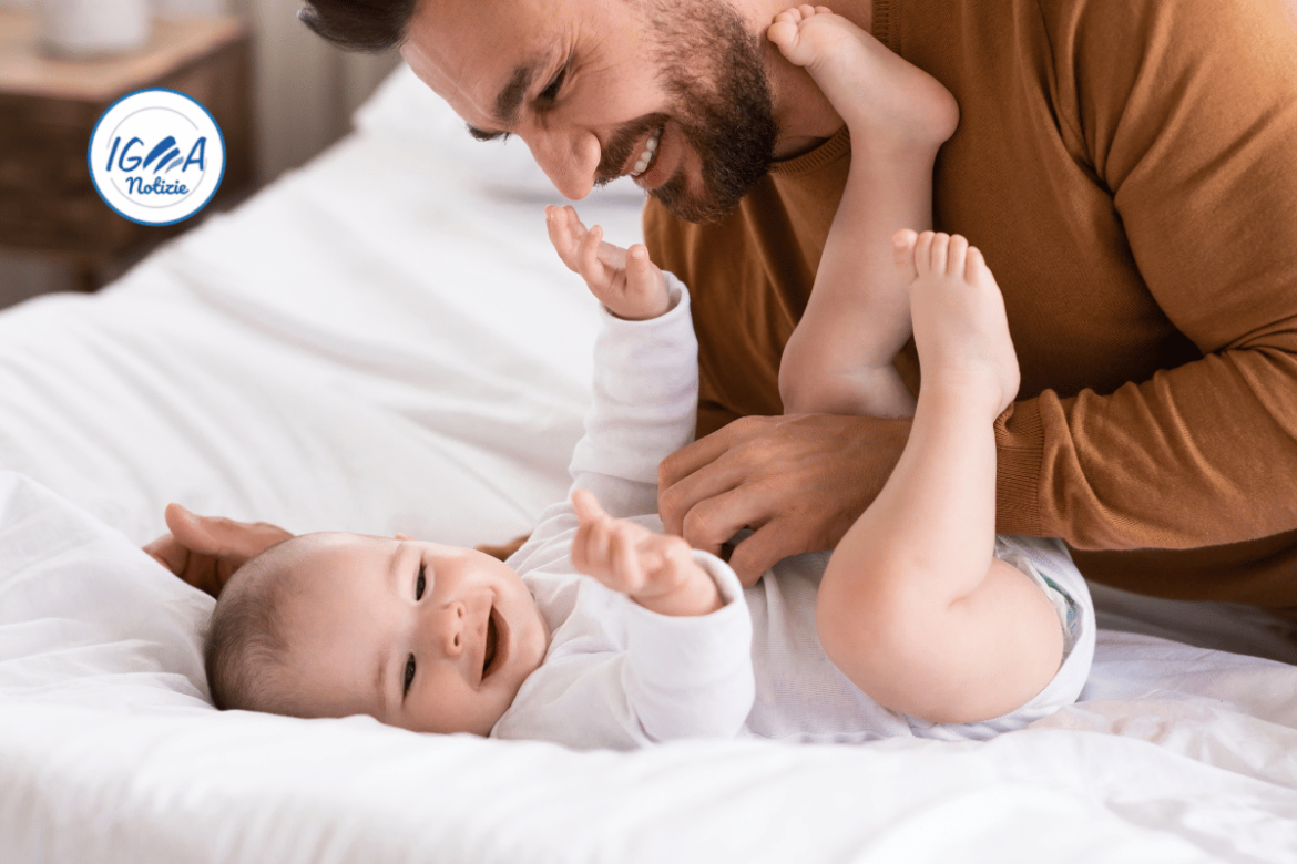 Il ruolo attivo del papà nella cura dei piccoli