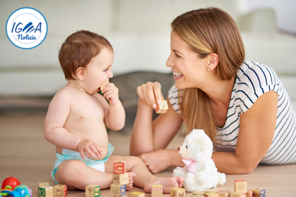 Giochi per crescere: lo sviluppo nel primo anno di vita del bambino