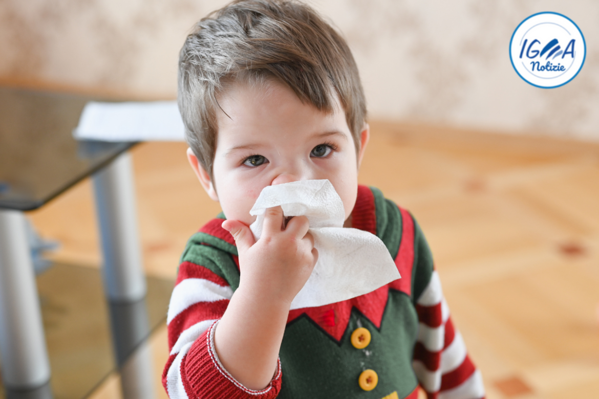 Raffreddore nei bambini: sintomi, cause e trattamento