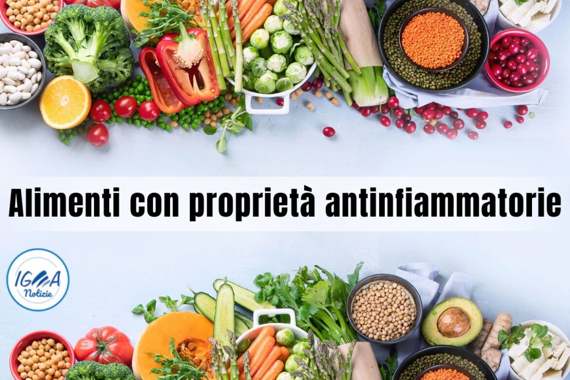 Alimenti con proprietà antinfiammatorie